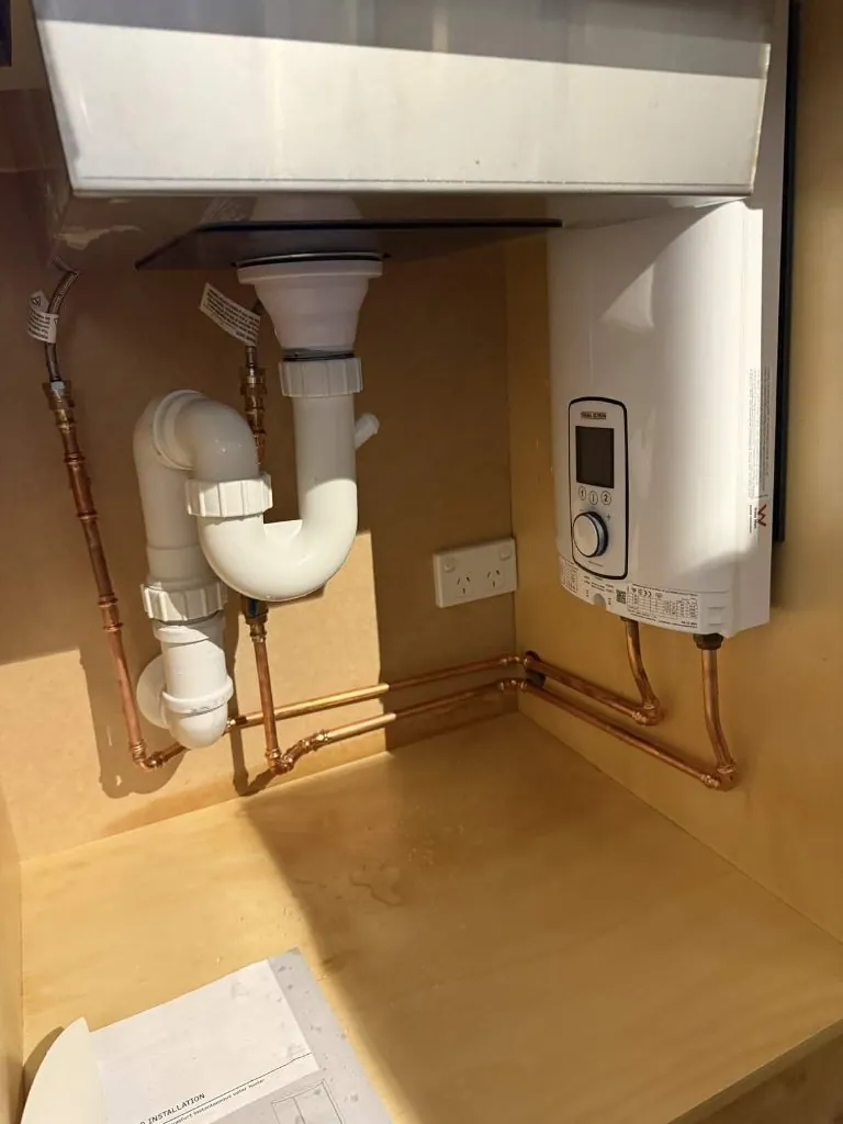 Hot Water System Installation